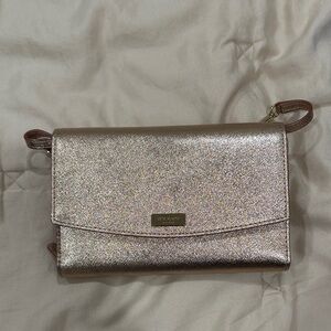 Kate Spade New York Rose Gold Small Crossbody Purse